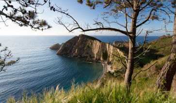 La Playa del Silencio, Castañeras, Asturien