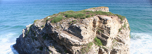 Strand in der Provinz Lugo