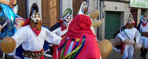 Traditionelles Maskenfest in Xinzo da Limia