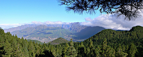 Berglandschaft auf La Palma