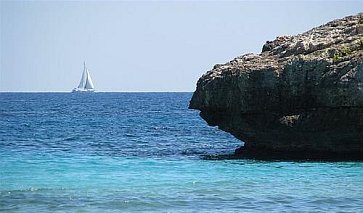 Die Mittelmeerküste vor Mallorca